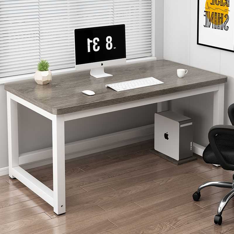书桌电脑桌台式办公桌家用双人学习桌简约写字台卧室长方形小桌i.