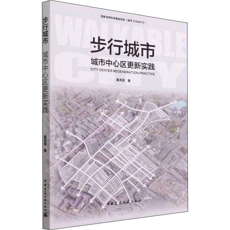 正版现货 步行城市 城市中心区更新实践 中国建筑工业出版社 葛天阳 著 建筑艺术（新）