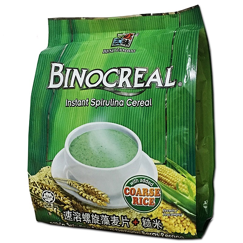 包邮马来西亚BINOCREAL美之三味速溶麦片糙米525克 15小包