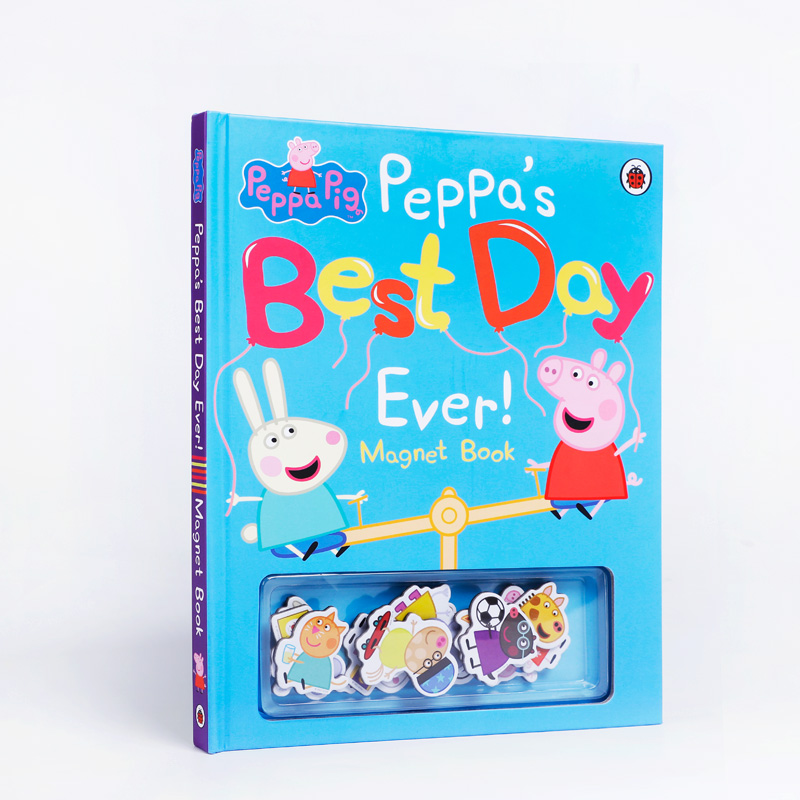 英文原版绘本 Peppa Pig: Peppa's Best Day Ever 粉红猪小妹小猪佩奇：佩奇的美好一天 儿童英语启蒙书Ladybird出版教育童书