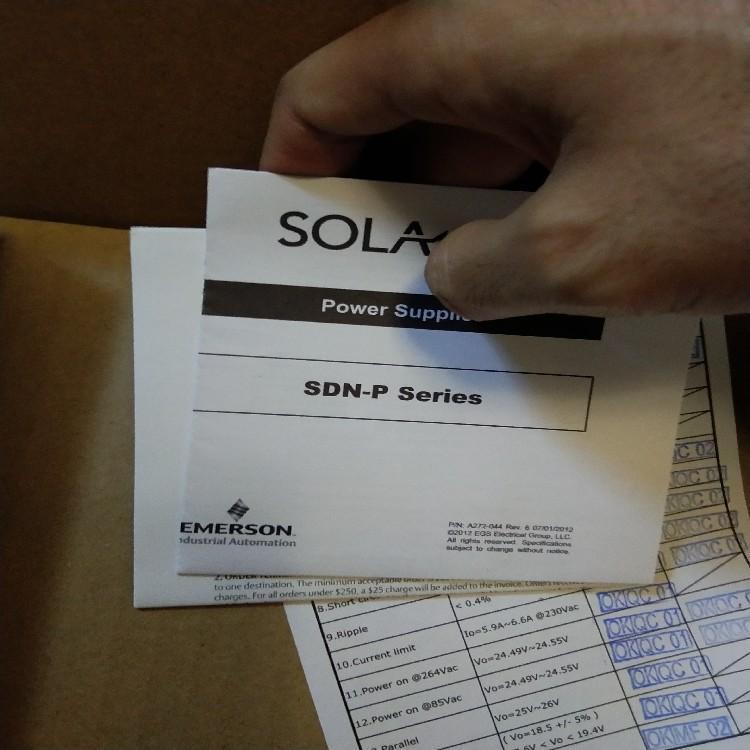 莫尔达美国SOLA电压互感器-SOLA驱动器-SOLA工业电源