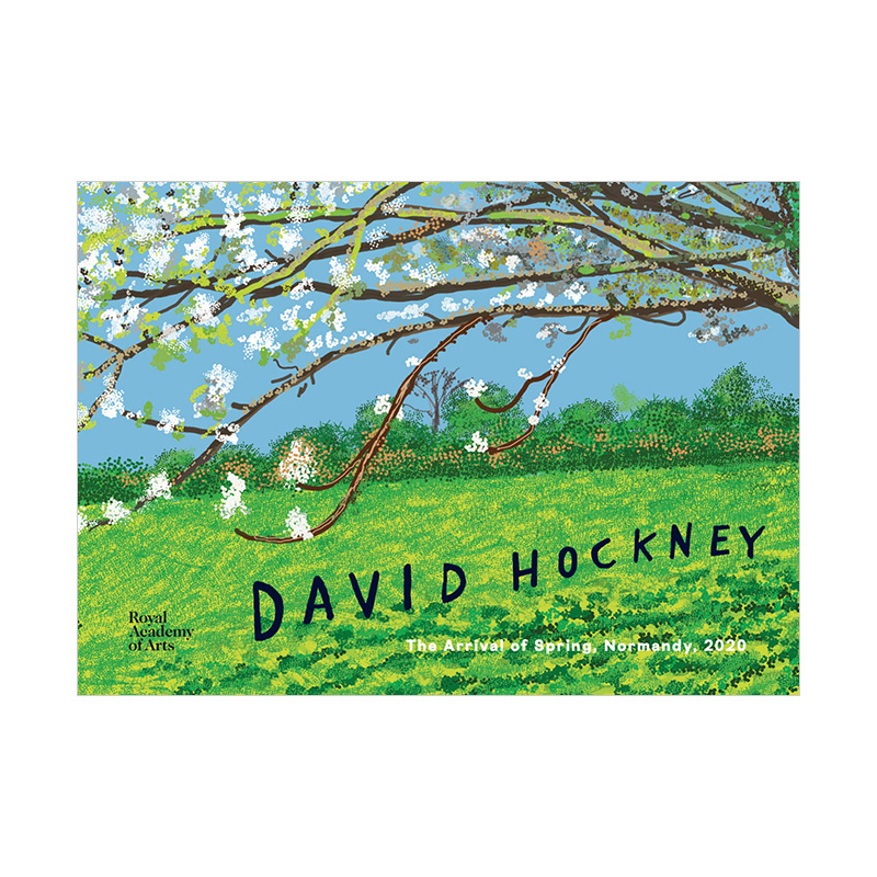 【现货】大卫·霍克尼:春天的到来诺曼底2020David Hockney:The Arrival of SpringNormandy英文原版艺术绘画册作品集书籍进口