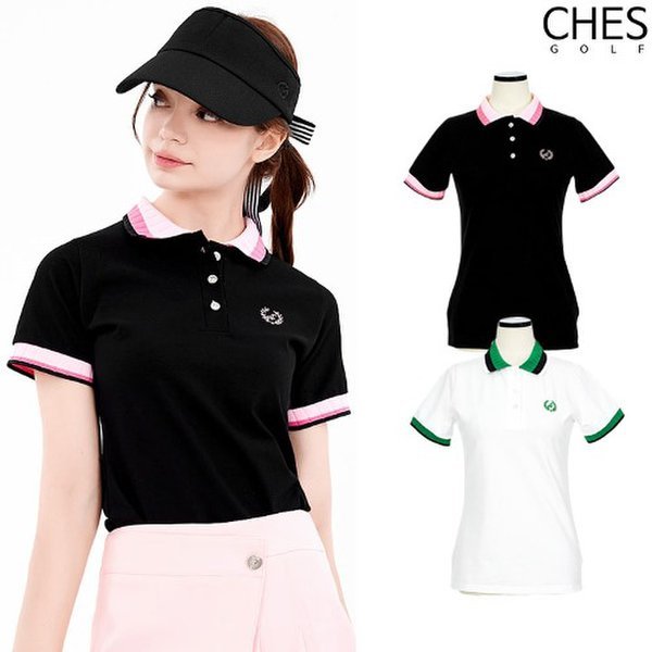 韩国春夏新品 女士高尔夫球短袖上衣 正品 高尔夫球女装T恤 BA894