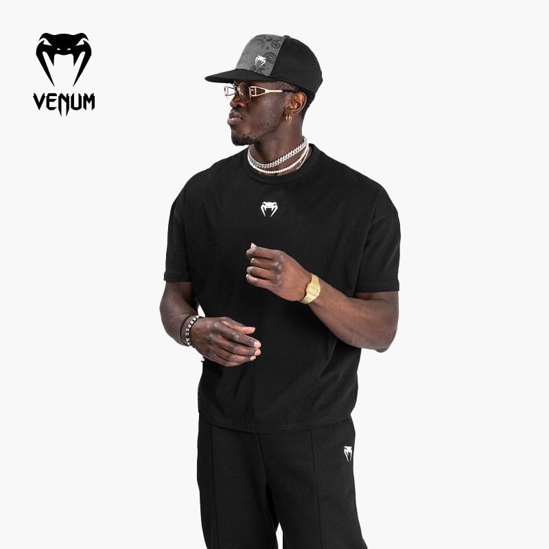 VENUM 毒液VORTEX XL 新款宽松圆领款T恤运动健身训练休闲短袖棉T
