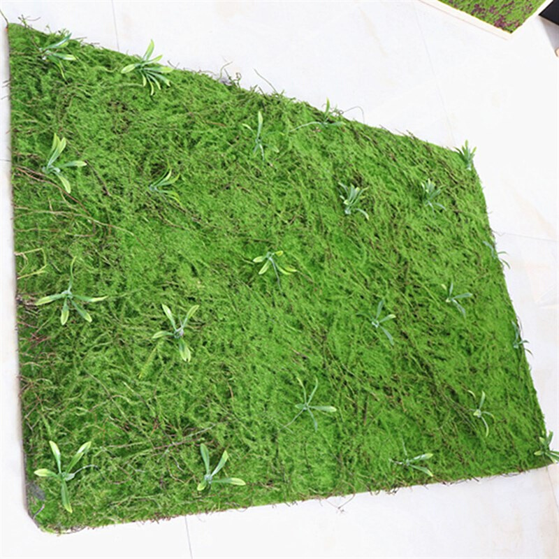 加密苔藓草皮微景观装饰植绒假苔藓E仿真青苔盆景铺面人造草坪包