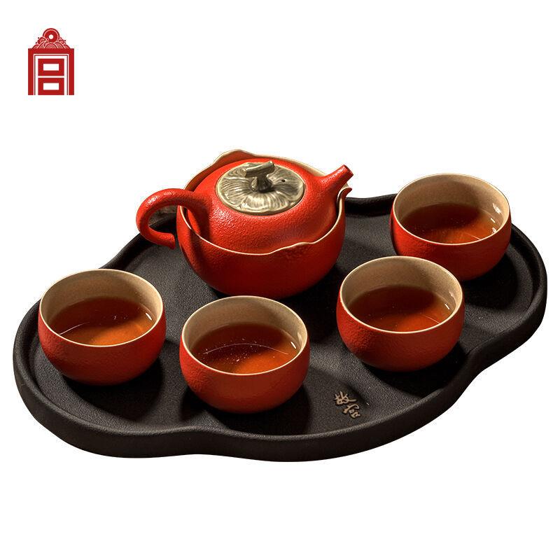 故宫文化事事如意成套茶具中式茶具套装带茶盘送长辈博物院文创礼