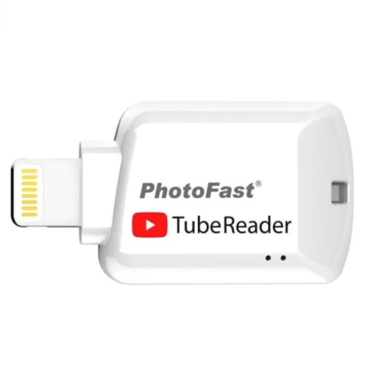 PhotoFast 蘋果專用 micro SD TubeReader讀卡機 CR-8800 白