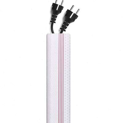 新品PVC线槽电线装饰走线艺术明装明线走线槽塑料方形压线布线免