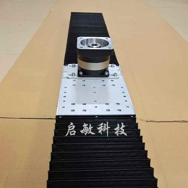 广东厂家直销地轨移动滑台齿轮齿条重载型模组第七轴行走机器人