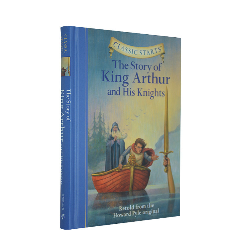 Classic Starts系列  The Story of King Arthur 亚瑟王和骑士  英文原版儿童小说 世界经典名著 精装版