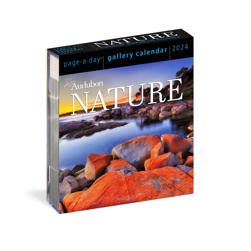 Audubon Nature Gallery Calendar 2024奥杜邦自然日历 花鸟动物
