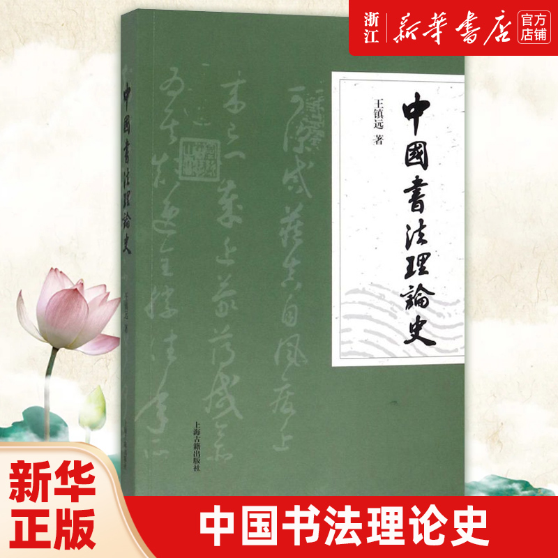 中国书法理论史 王镇远著 中国传统书法理论的剖析 书法历史发展书籍 上海古籍