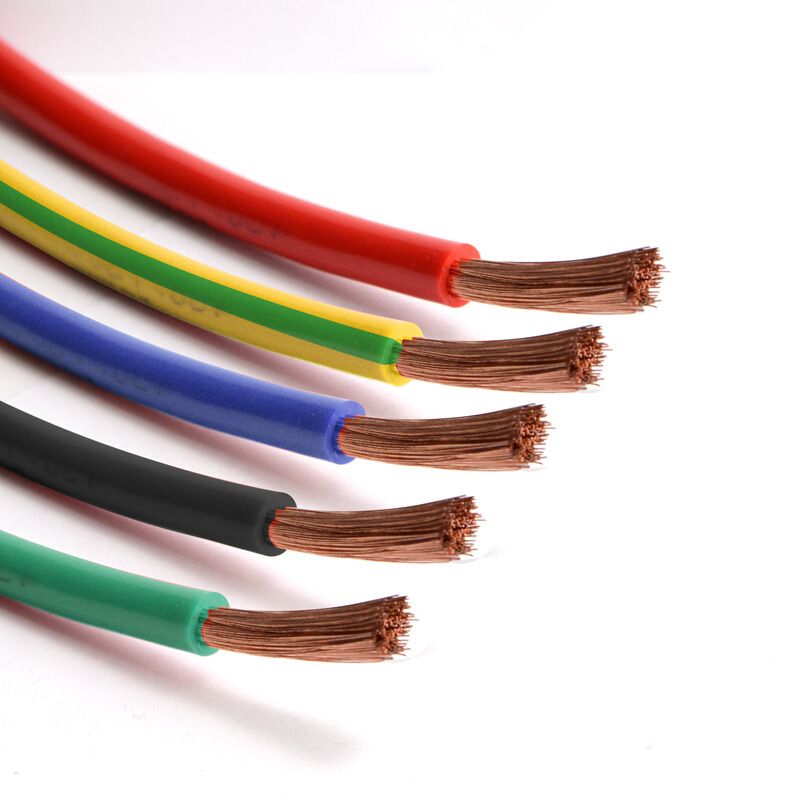 RV电子线国标纯铜芯1.5 2.5平方电缆线电线家用纯铜软电线