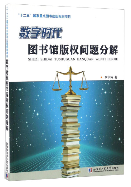 【正版】数字时代图书馆版权问题分解李华伟哈尔滨工业大学