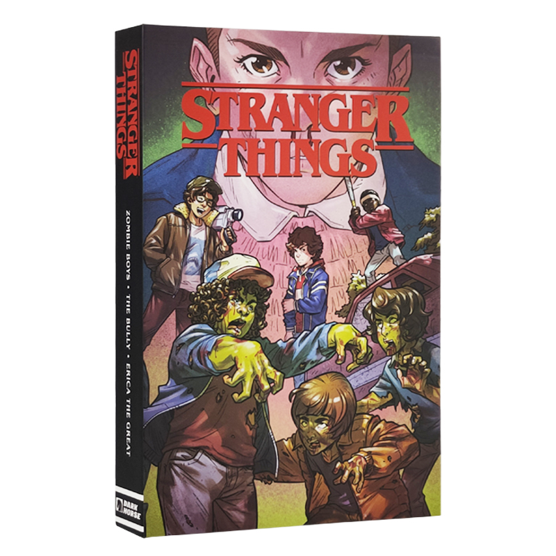 进口英文原版 Stranger Things Graphic Novel Boxed Set 怪奇物语3册 恐怖图画小说书籍 青少年图像小说3本科幻漫画绘本 平装绘本