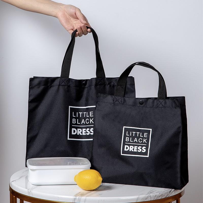 大容量防水牛津布环保购物袋时尚可折叠便携超市帆布手提包买菜袋