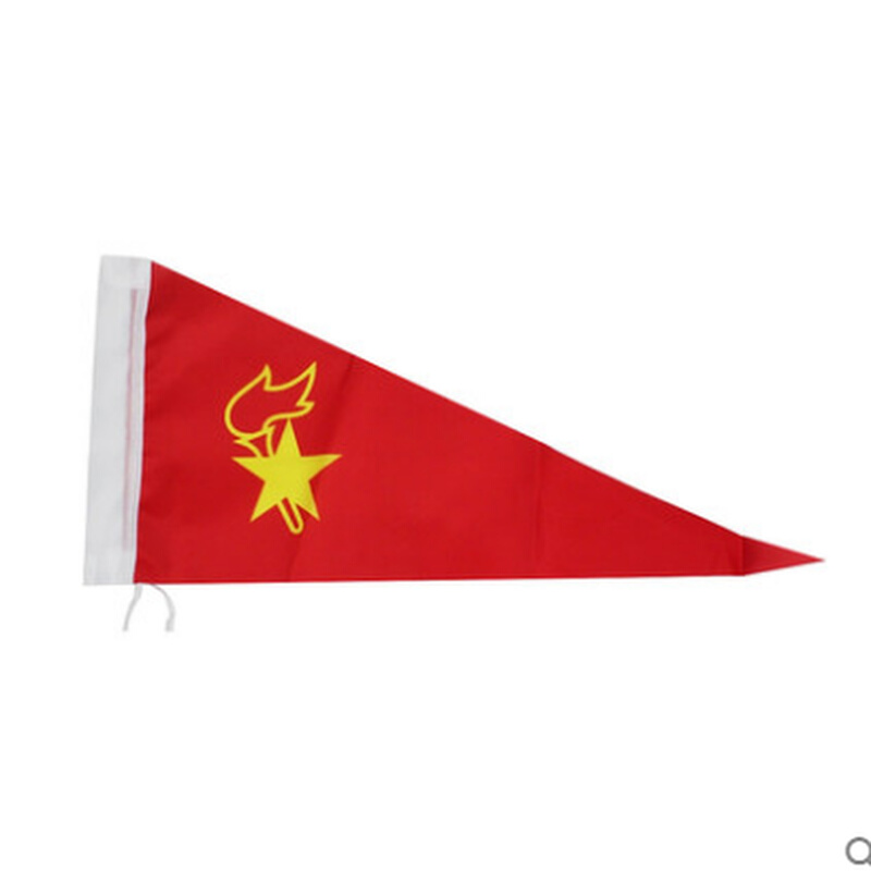 中国少先队小队旗30X52cm小红旗三角标准队旗