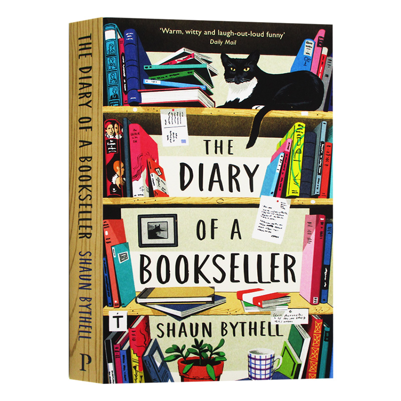 进口英文原版  书店日记  The Diary of a Bookseller 书商日记 肖恩白塞尔 Sean Bythell 二手书店毒舌店主的吐槽日记  现货