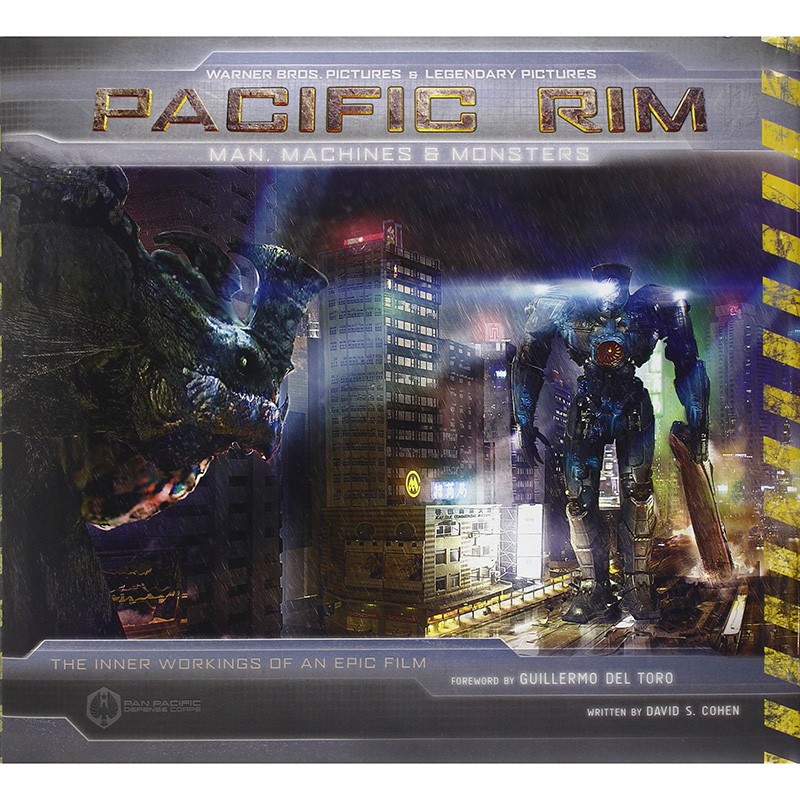 现货 环太平洋：人.机器.怪兽 英文原版 电影艺术设定集 Pacific Rim:Man,Machines & Monste 机甲战士