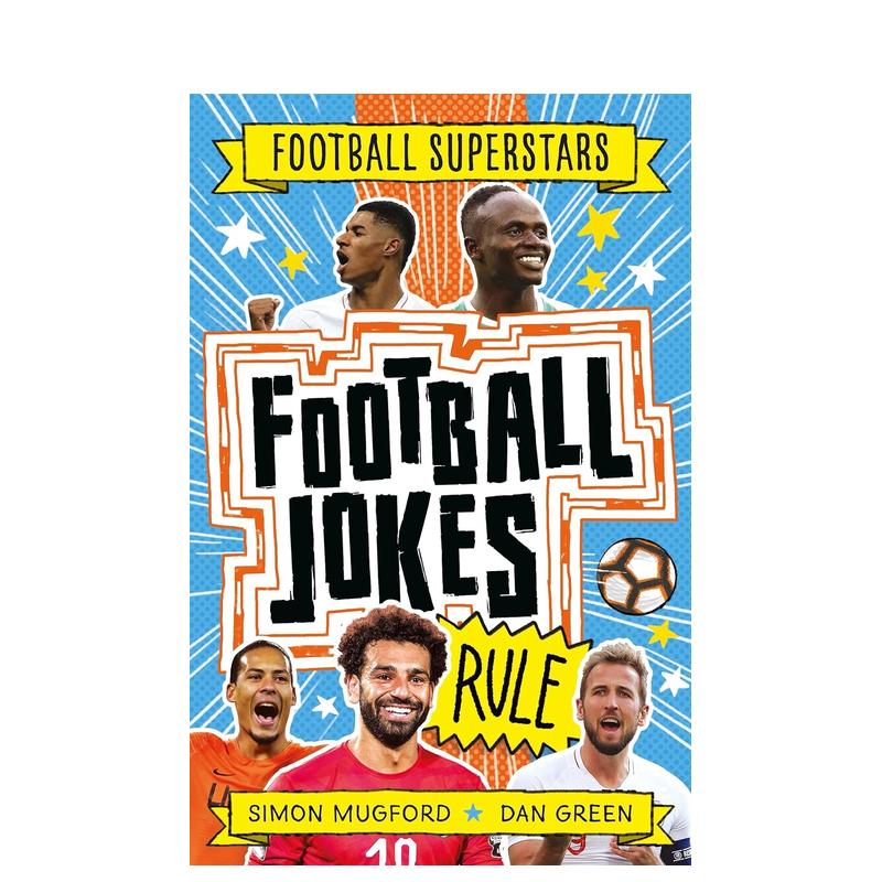 【预售】足球明星特辑：足球笑话规则 【Football Superstars】Football Jokes Rule 原版英文漫画