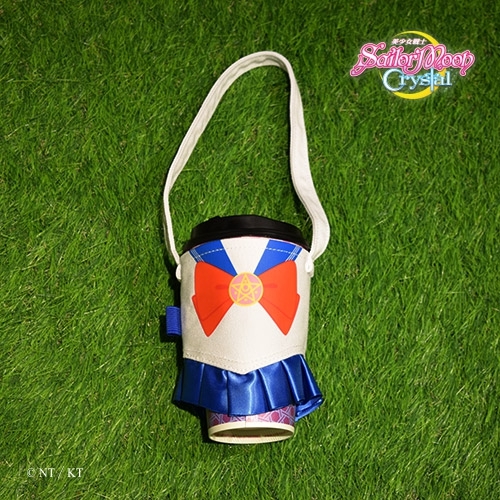 美少女戰士Sailor Moon 蝴蝶結水手服造型帆布飲料提袋
