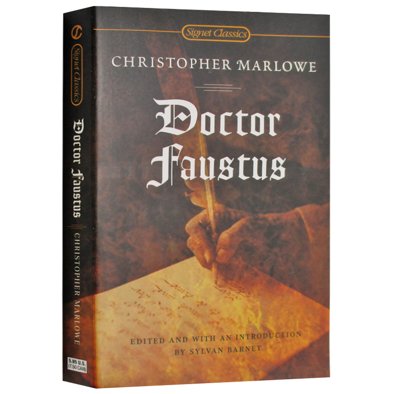 浮士德博士的悲剧 Doctor Faustus  英文原版戏剧本 进口文学名著书籍 Christopher Marlowe 马洛