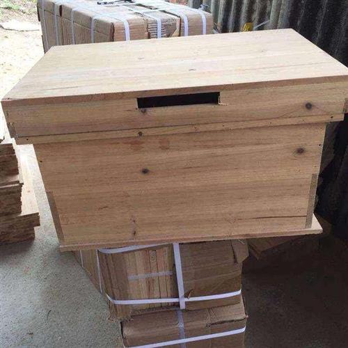 中蜂箱杉木烘干小型七框箱育王箱养蜂工具可全套包邮厂家直销蜜蜂