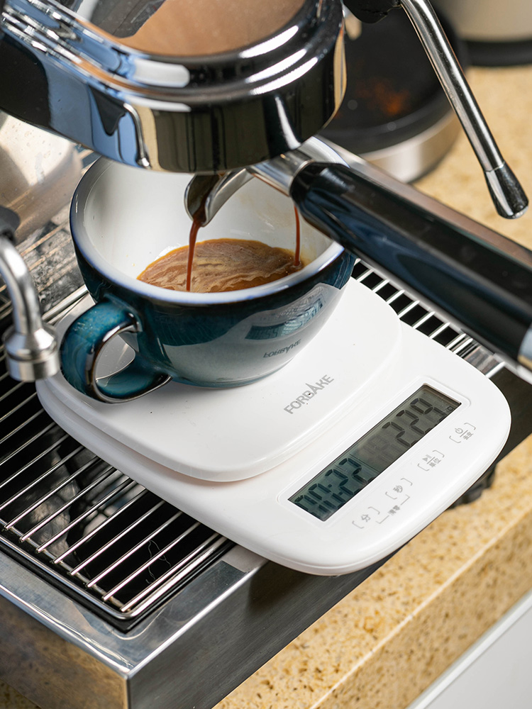 法焙客 电子秤计时 意式手冲咖啡 厨房秤精准多功能 烘焙工具家用