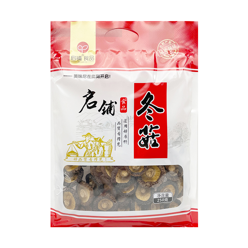 【启铺食品】福建农家特产干货精品包装热销香菇冬菇250g