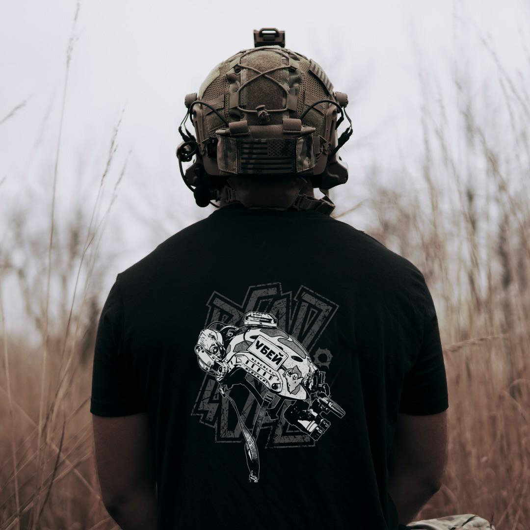 夏季新品 军事风 战飞头盔系列 圆领短袖T恤 硬汉服装