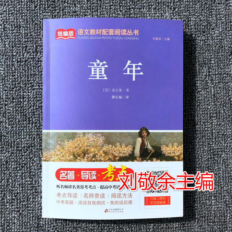语文教材配套阅读丛书 童年 刘敬余主编 北京教育出版社