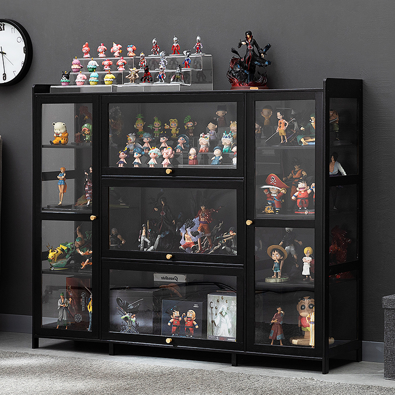 手办展示柜乐高亚克力展示架非玻璃产品陈列柜子模型玩具烟柜货架