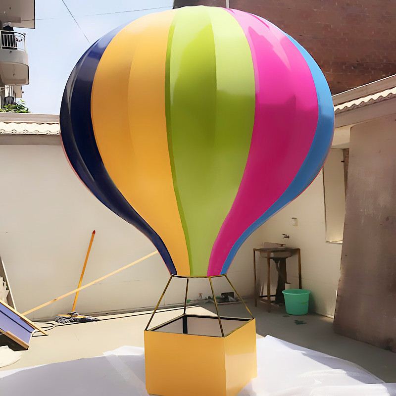 夏季美陈开业道具热气球装饰商场吊饰摆件落地大型户外热气球模型