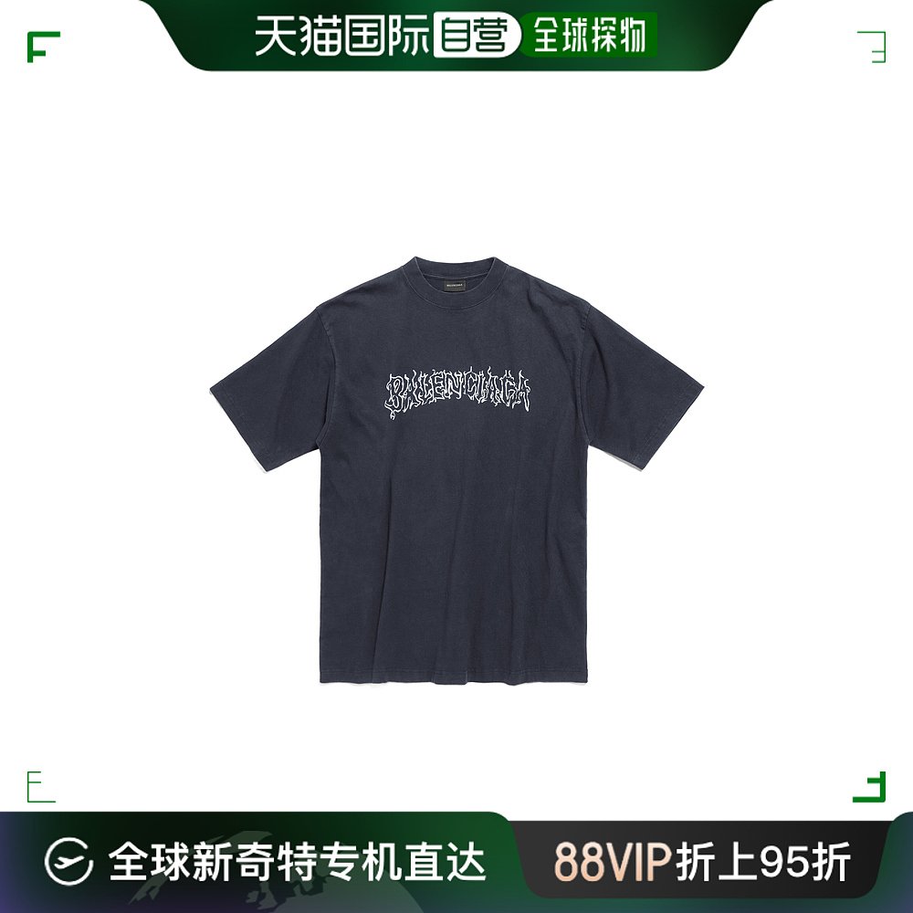 【99新未使用】潮奢 Balenciaga 男士DIY METAL长袖T恤