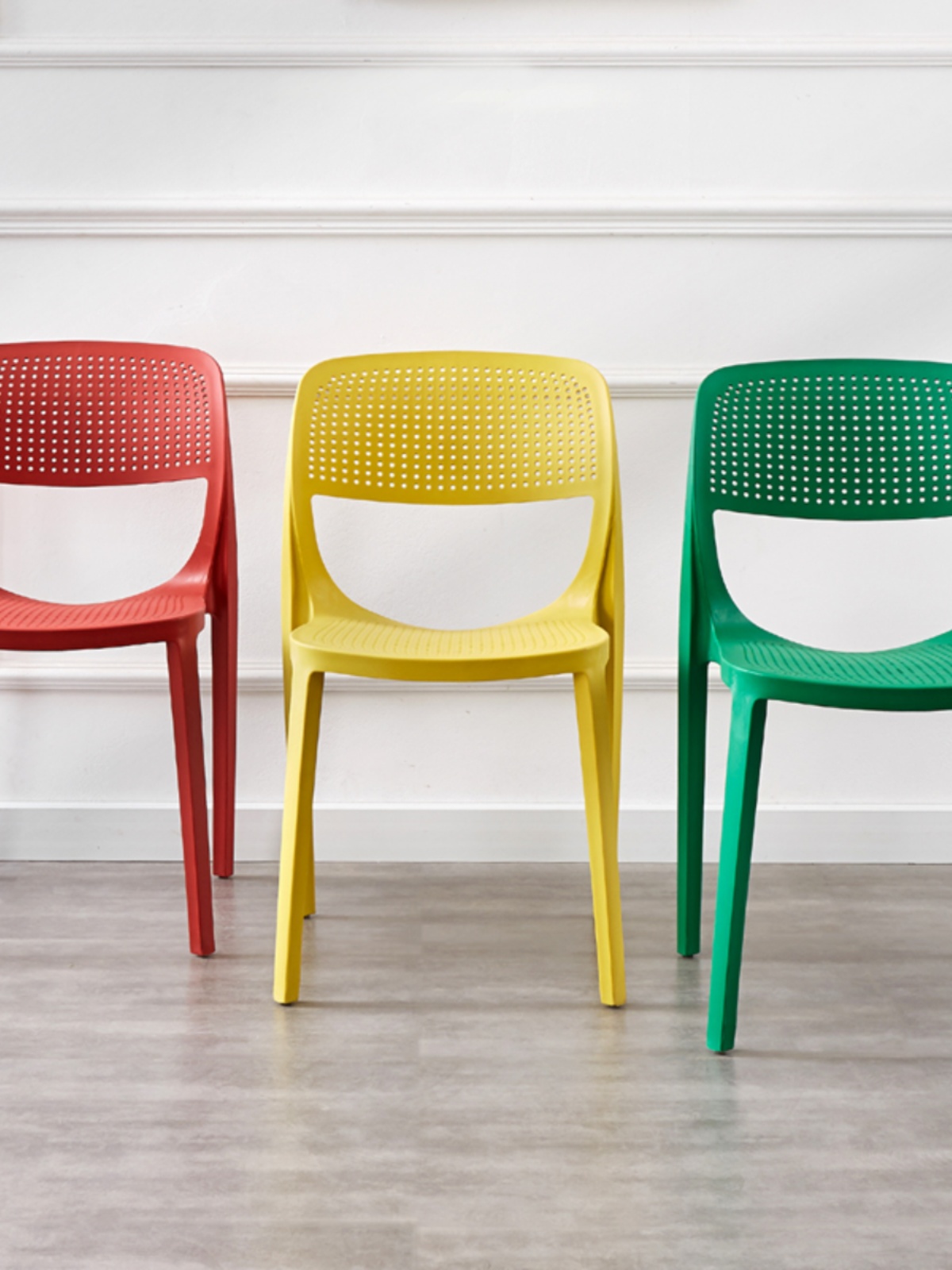 北欧塑料餐椅现代简约家用椅子网红靠背凳子洽谈桌椅休闲椅书桌椅