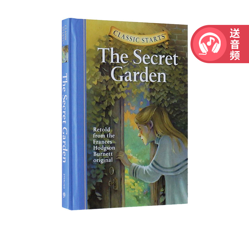 Classic Starts系列 The Secret Garden 秘密花园英文原版儿童小说 世界经典名著 精装版