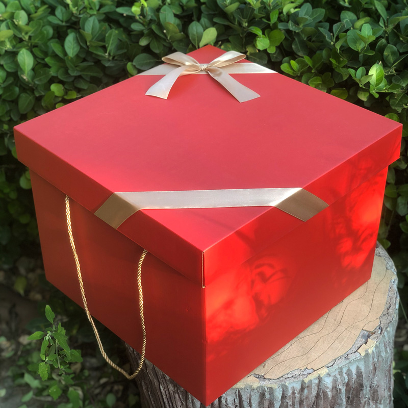 中国风礼物盒红色婚礼大盒子伴手礼喜糖盒空大号超大礼物包装礼品