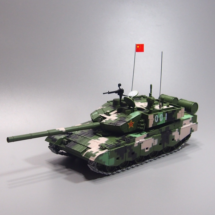高档1:50中国99A式坦克合金模型玩具车退伍纪念品仿真军事装甲热