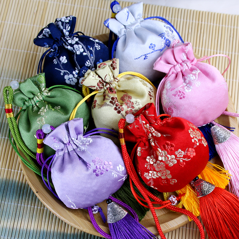 网红刺绣中国风古风端午节香包空袋子随身荷包袋艾草驱蚊香袋香囊