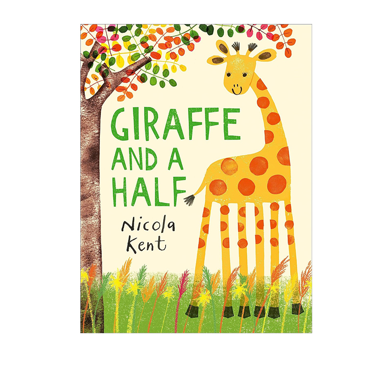 英文原版 Giraffe and a Half 情绪管理 精装 儿童故事绘本 安徒生出版社 23年11月新品