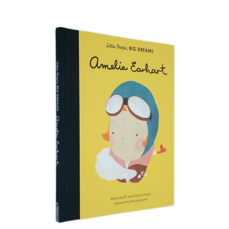 Amelia Earhart 阿梅莉亚埃尔哈特 Little People Big Dreams 小人物大梦想系列 女孩篇 儿童艺术启蒙绘本图画书 英文原版励志读物