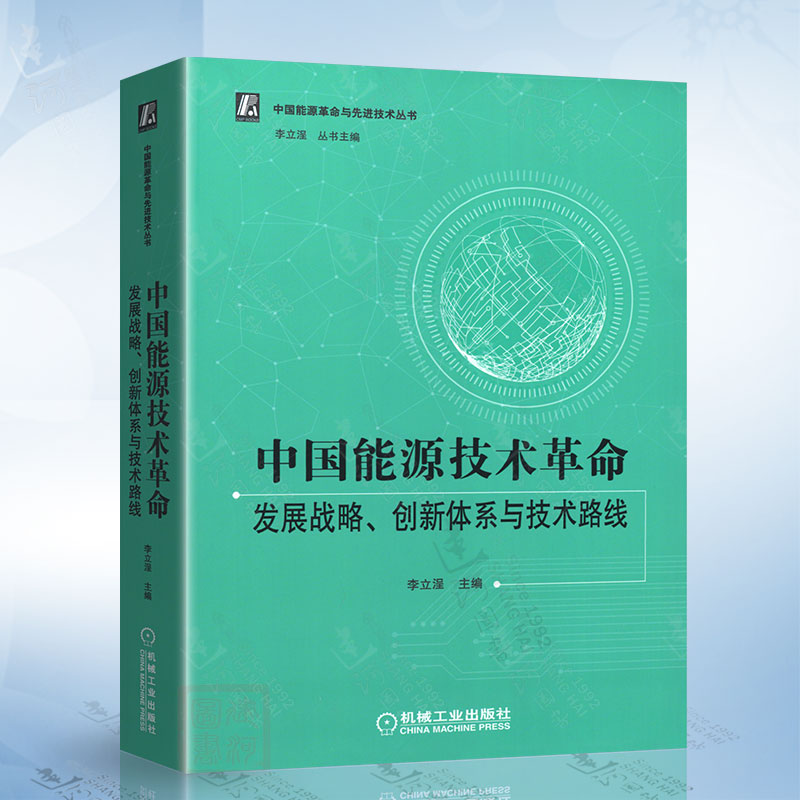 中国能源技术革命：发展战略、创新体系与技术路线 李立浧 中国能源革命与先进技术丛书 9787111685999 机械工业出版社