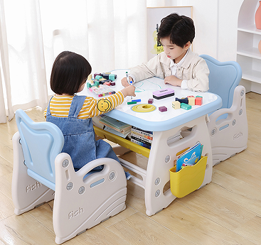 儿童学习桌写字桌宝宝书桌可升降游戏桌椅子幼儿画板家用桌椅套装