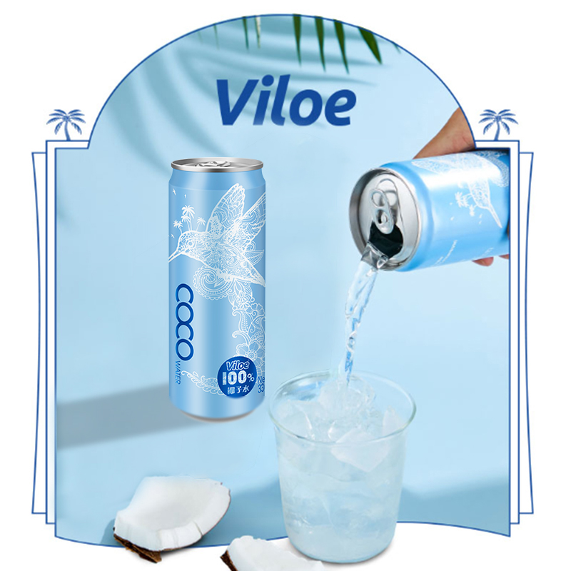 Viloe唯乐蜜语越南进口的椰子水饮品nfc椰子汁饮料330ml*6罐装