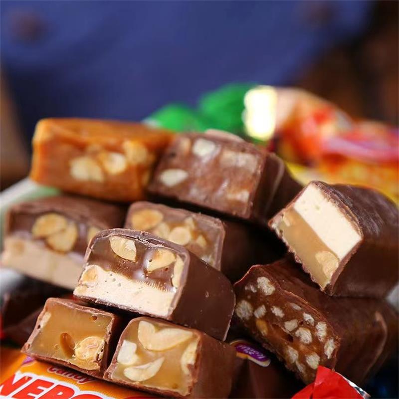 俄罗斯糖果巧克力夹心混合装进口食品零食散装喜糖年货送礼大礼包