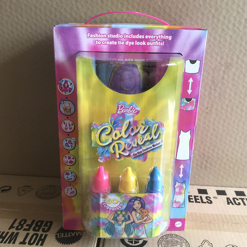 芭比小灯管惊喜变色盲盒二代感温魔法换装娃娃小凯莉礼物HCD29