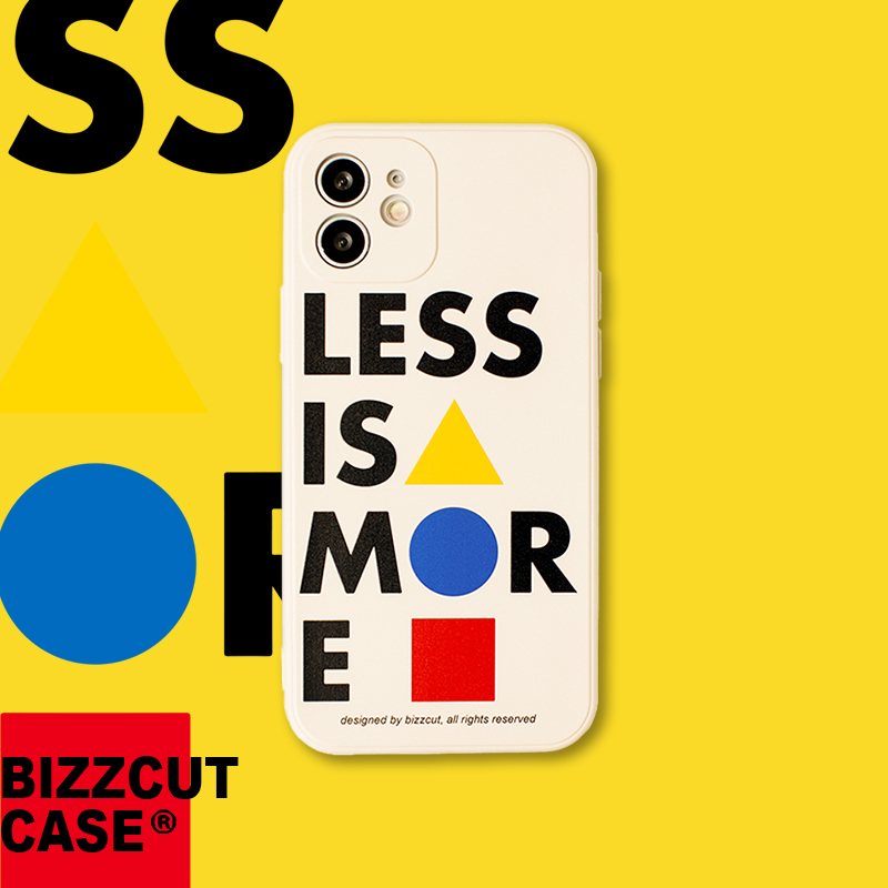 别闹BIZZCUT原创包豪斯极简手机壳适用苹果iphone15p魔方液态全包