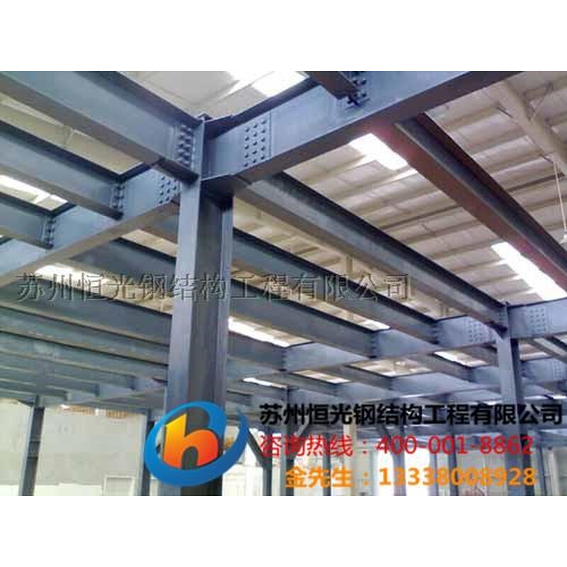 苏州钢结构平台厂楼房钢结构加层钢结构平台搭建