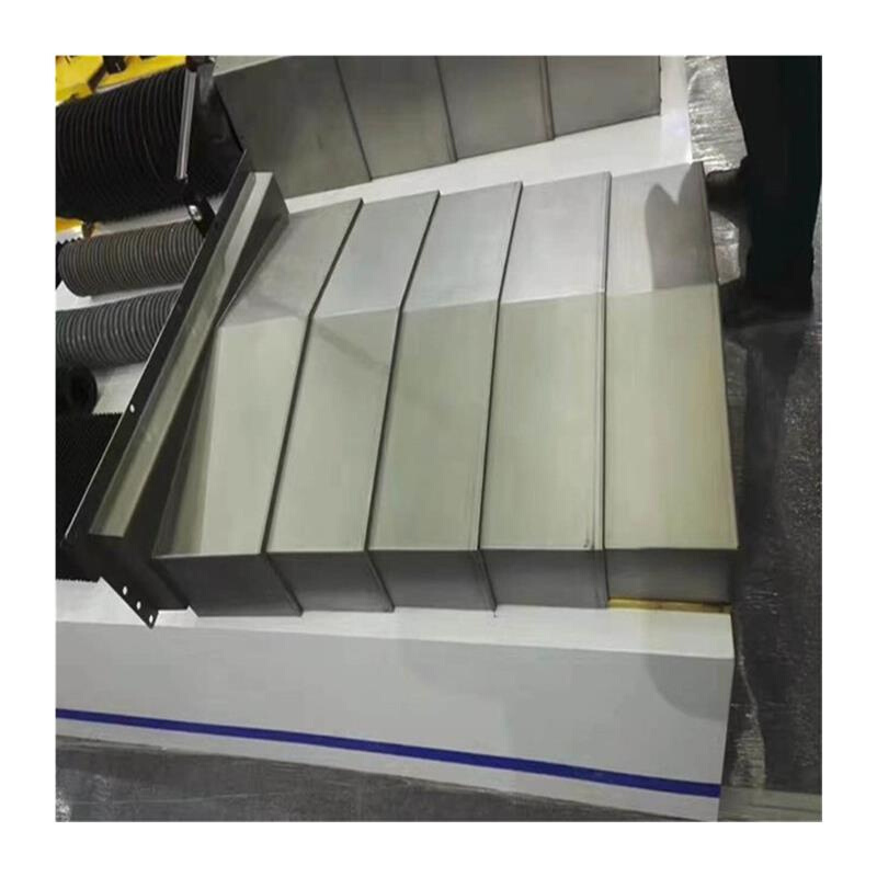 上海台重机械X2010龙门铣床钢板防护罩钣金伸缩护板导轨挡屑盖板