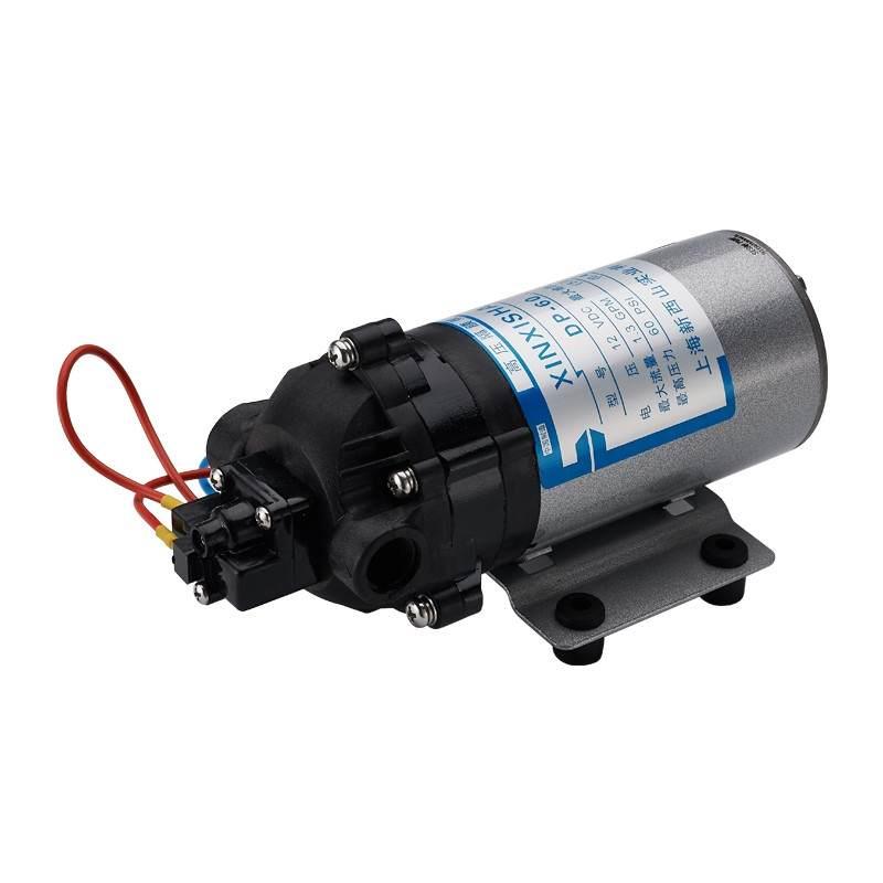 上海DP-60 12V 24V自吸泵增压水泵清洗机增压泵 高压隔膜泵